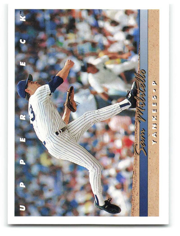 1993 Upper Deck #383 Sam Militello VG New York Yankees 