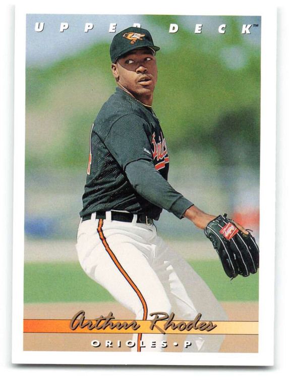 1993 Upper Deck #384 Arthur Rhodes VG Baltimore Orioles 