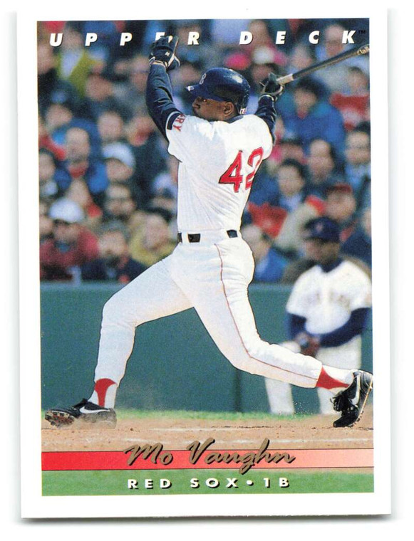 1993 Upper Deck #396 Mo Vaughn VG Boston Red Sox 