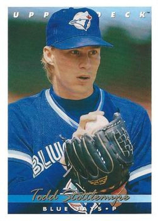1993 Upper Deck #413 Todd Stottlemyre VG Toronto Blue Jays 