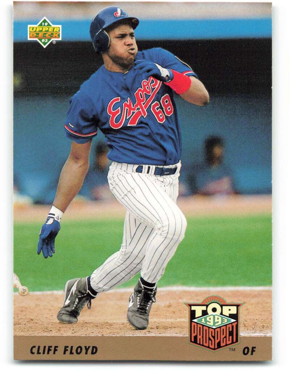 1993 Upper Deck #431 Cliff Floyd VG Montreal Expos 