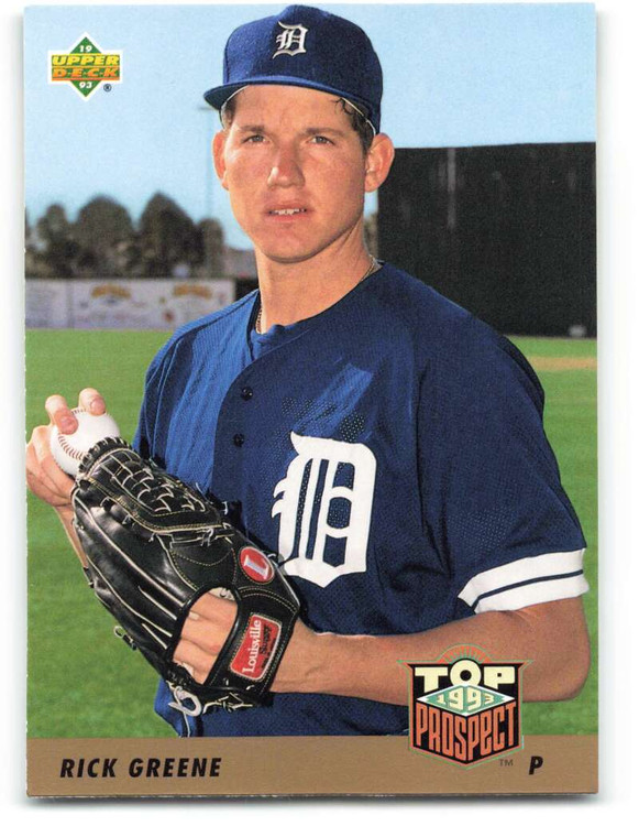1993 Upper Deck #446 Rick Greene VG Detroit Tigers 