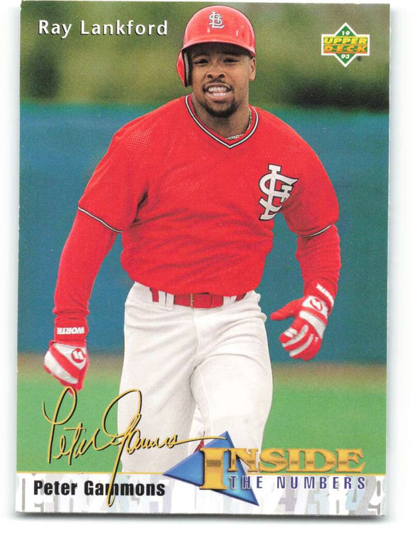 1993 Upper Deck #461 Ray Lankford VG St. Louis Cardinals 