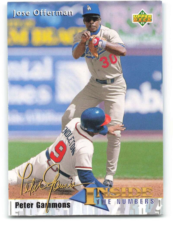 1993 Upper Deck #464 Jose Offerman VG Los Angeles Dodgers 