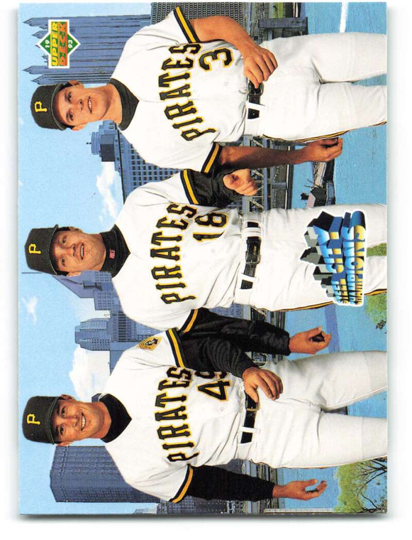 1993 Upper Deck #480 Tim Wakefield/Andy Van Slyke/Jay Bell VG Pittsburgh Pirates 