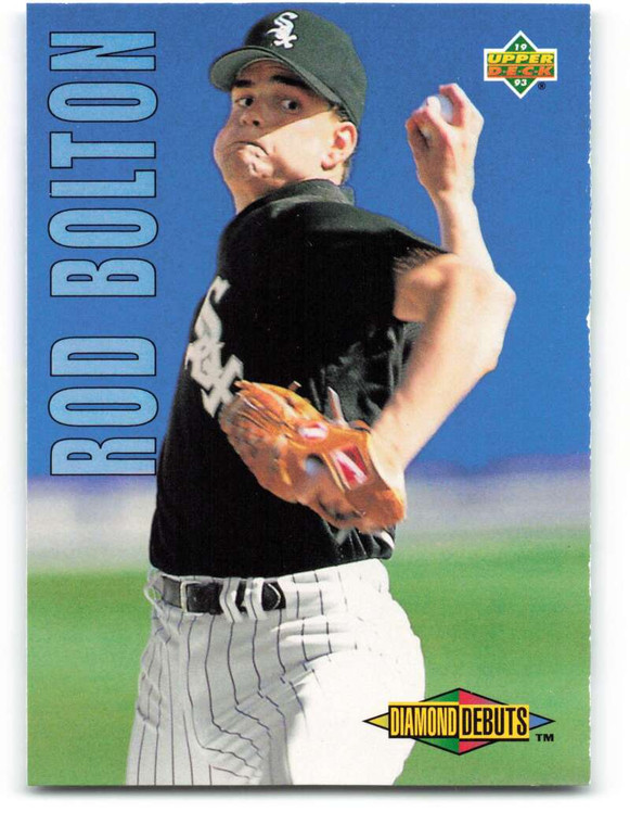 1993 Upper Deck #502 Rod Bolton VG Chicago White Sox 