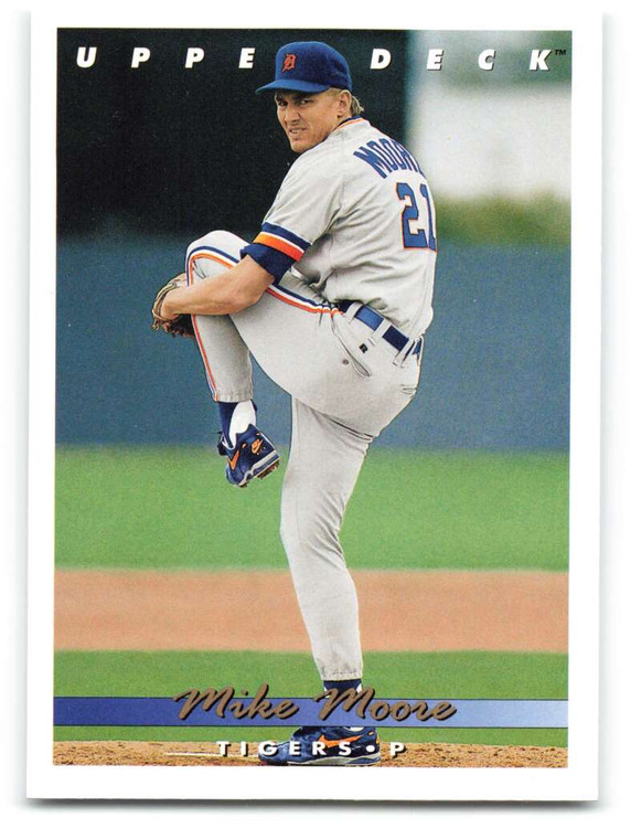 1993 Upper Deck #512 Mike Moore VG Detroit Tigers 