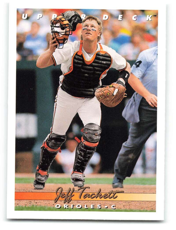 1993 Upper Deck #517 Jeff Tackett VG Baltimore Orioles 