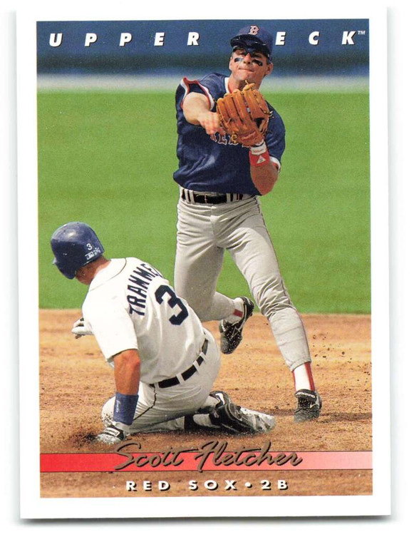 1993 Upper Deck #523 Scott Fletcher VG Boston Red Sox 
