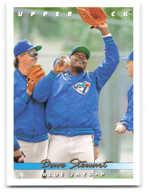 1993 Upper Deck #546 Dave Stewart VG Toronto Blue Jays 