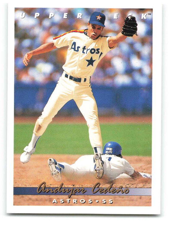 1993 Upper Deck #562 Andujar Cedeno VG Houston Astros 