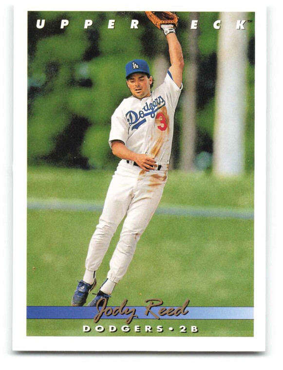1993 Upper Deck #568 Jody Reed VG Los Angeles Dodgers 