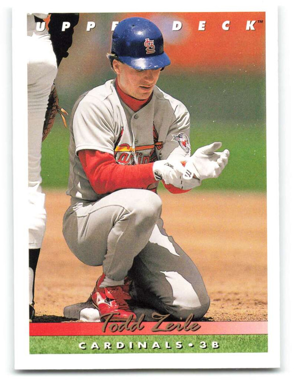 1993 Upper Deck #569 Todd Zeile VG St. Louis Cardinals 