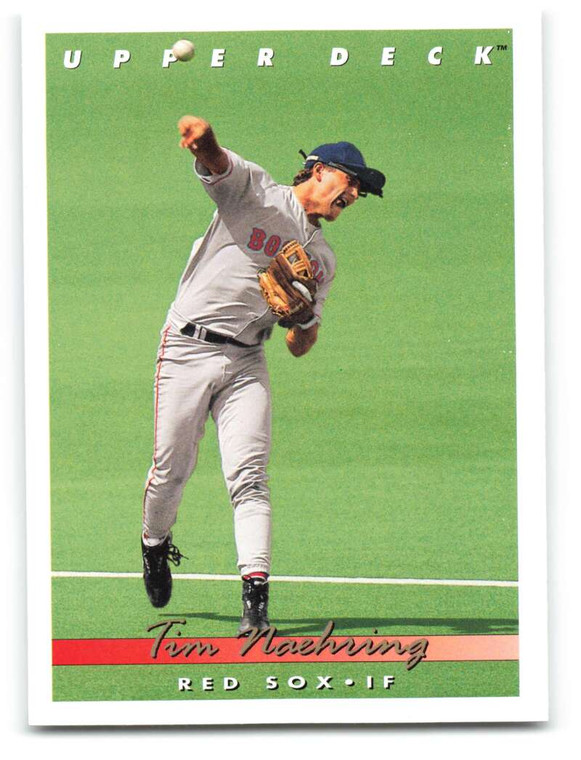 1993 Upper Deck #583 Tim Naehring VG Boston Red Sox 