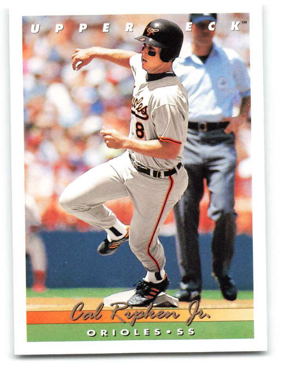 1993 Upper Deck #585 Cal Ripken Jr. VG Baltimore Orioles 