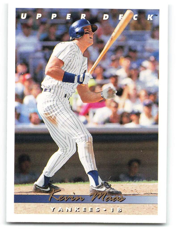 1993 Upper Deck #594 Kevin Maas VG New York Yankees 