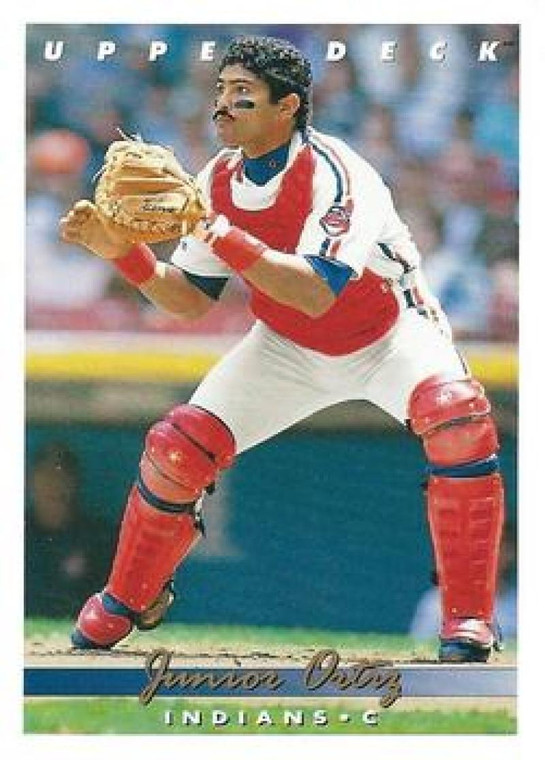 1993 Upper Deck #603 Junior Ortiz VG Cleveland Indians 