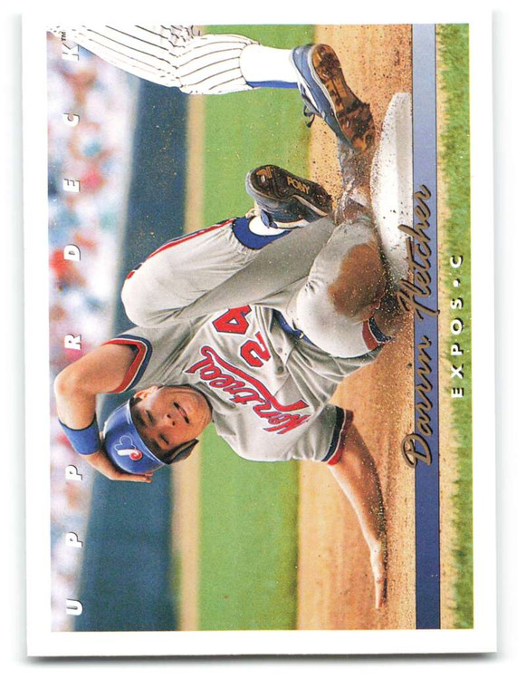 1993 Upper Deck #614 Darrin Fletcher VG Montreal Expos 