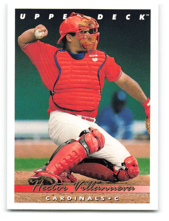 1993 Upper Deck #621 Hector Villanueva VG St. Louis Cardinals 