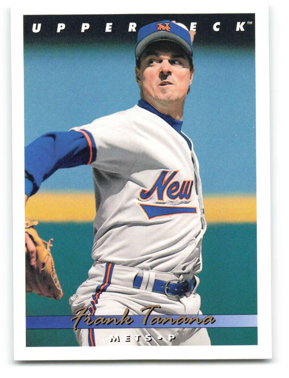 1993 Upper Deck #626 Frank Tanana VG New York Mets 