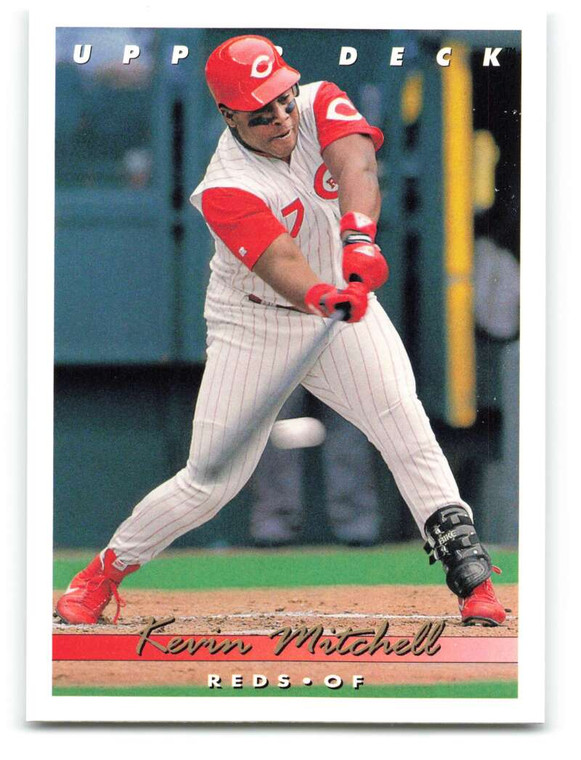 1993 Upper Deck #646 Kevin Mitchell VG Cincinnati Reds 