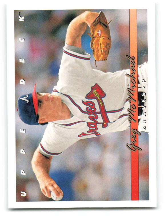 1993 Upper Deck #652 Greg McMichael VG RC Rookie Atlanta Braves 