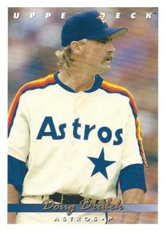 1993 Upper Deck #664 Doug Drabek VG Houston Astros 