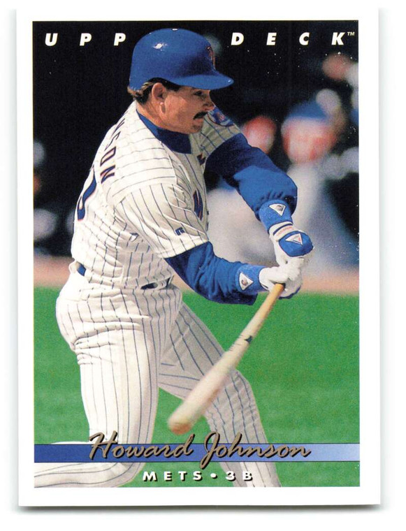 1993 Upper Deck #676 Howard Johnson VG New York Mets 