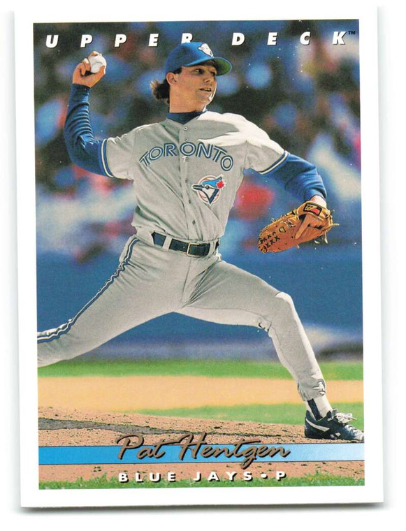1993 Upper Deck #693 Pat Hentgen VG Toronto Blue Jays 