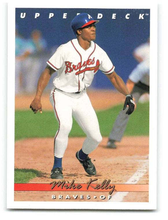 1993 Upper Deck #756 Mike Kelly VG Atlanta Braves 