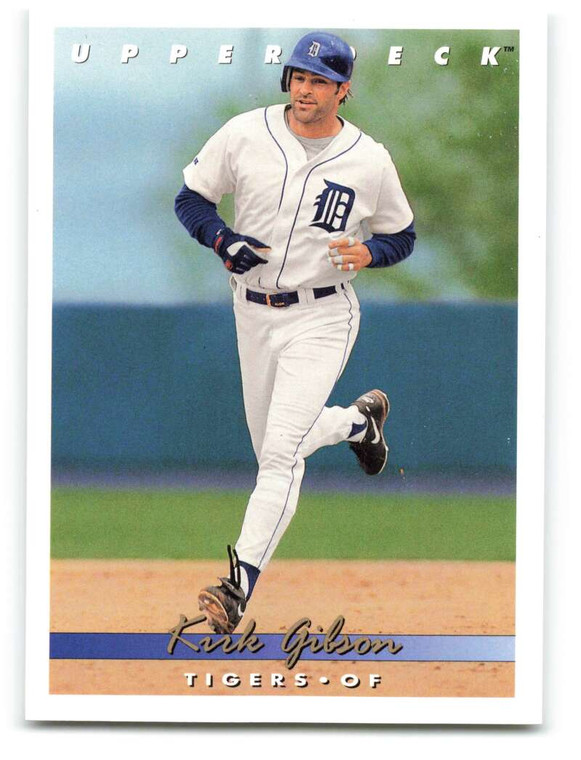 1993 Upper Deck #766 Kirk Gibson VG Detroit Tigers 