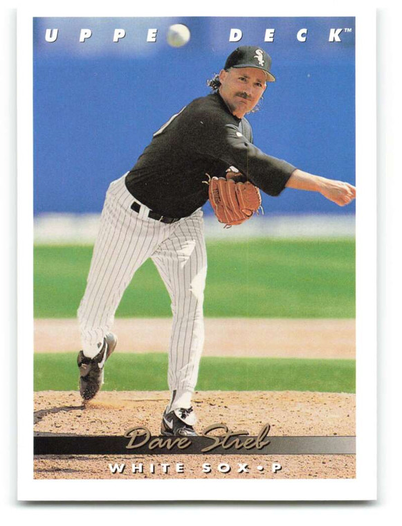 1993 Upper Deck #805 Dave Stieb VG Chicago White Sox 