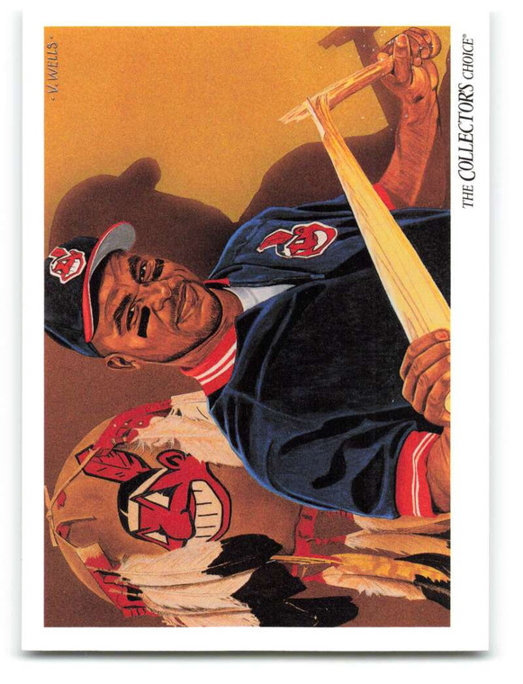 1993 Upper Deck #823 Albert Belle TC VG Cleveland Indians 