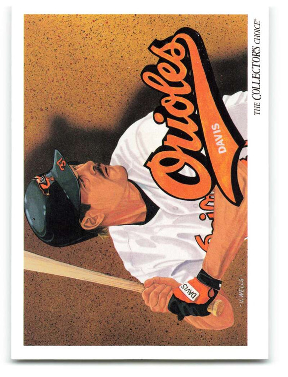 1993 Upper Deck #827 Glenn Davis TC VG Baltimore Orioles 