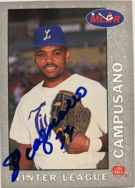 Sil Campusano Autographed 1993 Lime Rock Dominican Winter Baseball #81