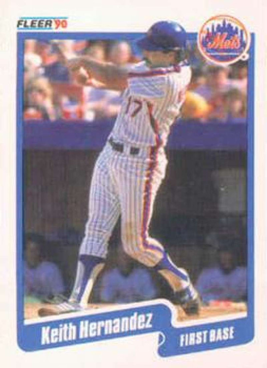 1990 Fleer #205 Keith Hernandez VG New York Mets 