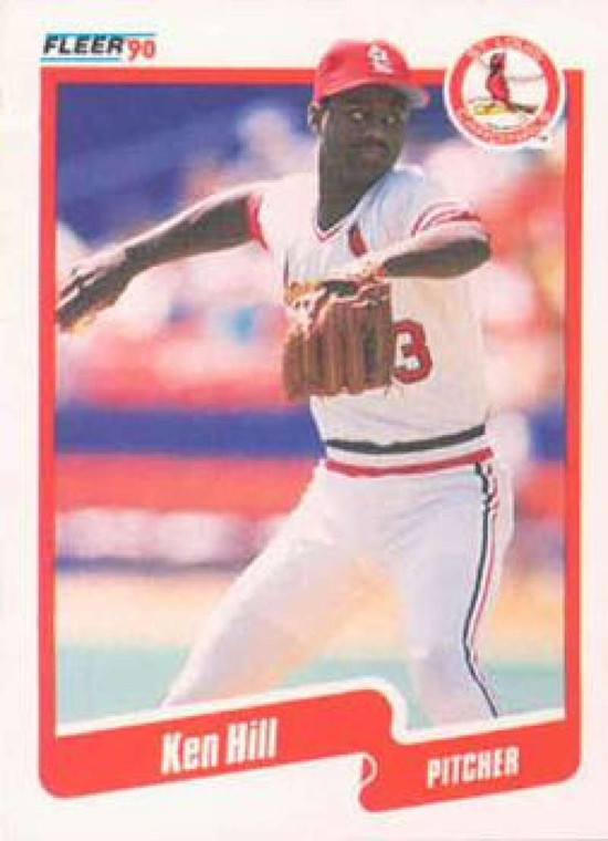 1990 Fleer #251 Ken Hill VG St. Louis Cardinals 