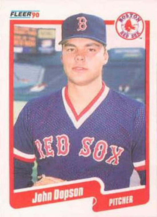 1990 Fleer #272 John Dopson VG Boston Red Sox 