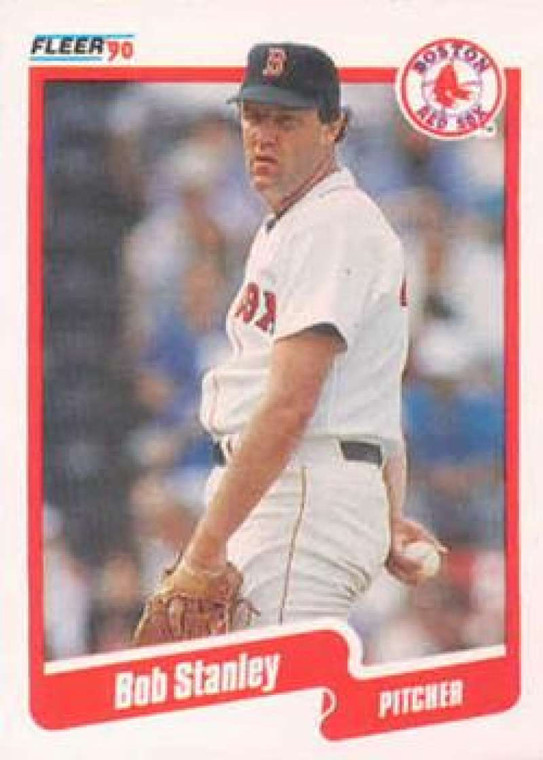 1990 Fleer #289 Bob Stanley VG Boston Red Sox 