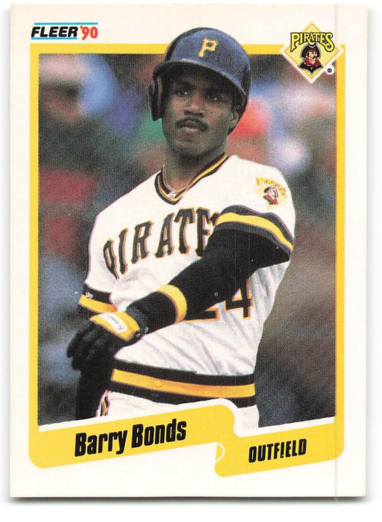 1990 Fleer #461 Barry Bonds VG Pittsburgh Pirates 