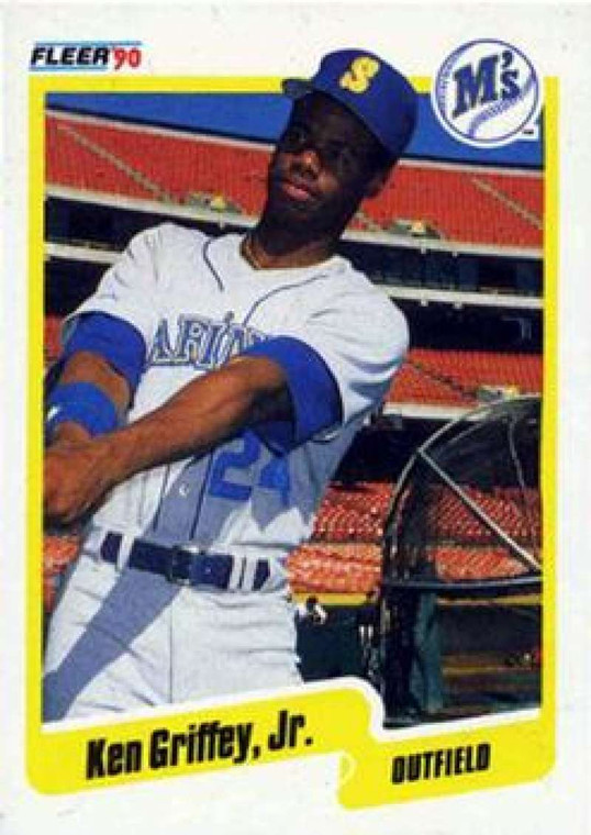 1990 Fleer #513 Ken Griffey Jr. VG Seattle Mariners 