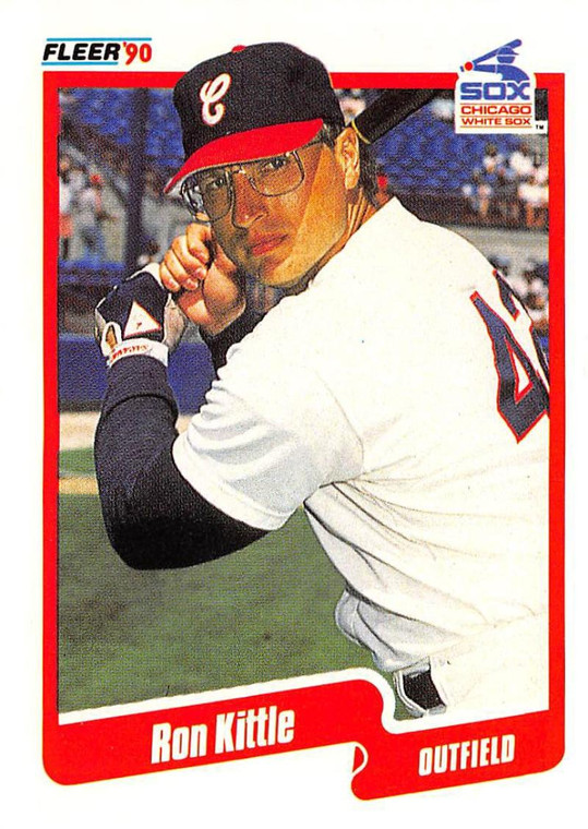 1990 Fleer #538 Ron Kittle VG Chicago White Sox 