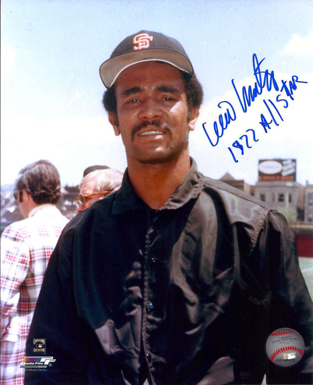 Willie Montanez Autographed Giants 8 x 10 Photo 