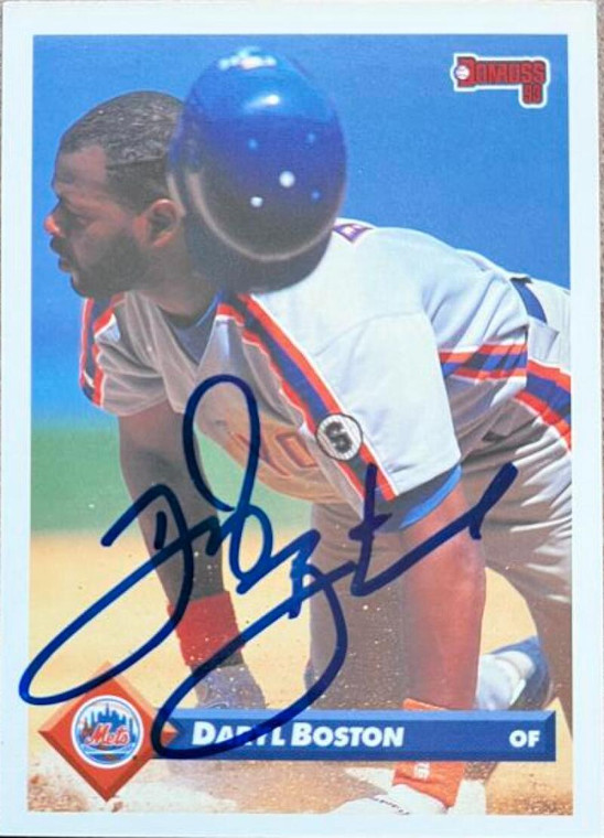 Daryl Boston Autographed 1993 Donruss #38