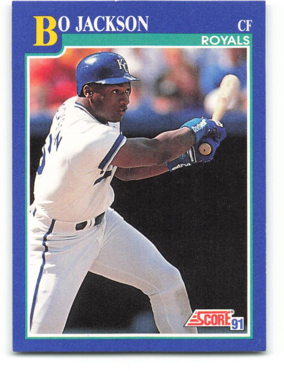 1991 Score #5 Bo Jackson VG Kansas City Royals 