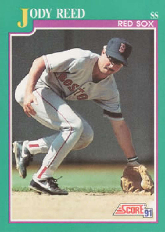 1991 Score #173 Jody Reed VG Boston Red Sox 