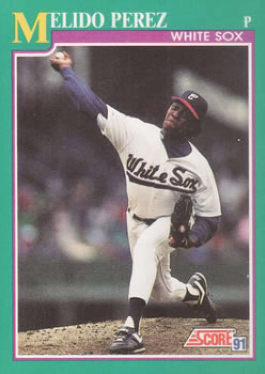 1991 Score #179 Melido Perez VG Chicago White Sox 