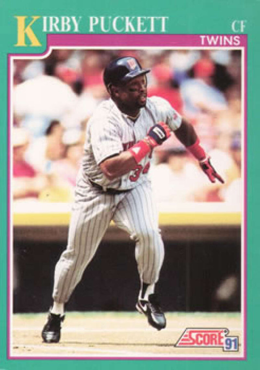 1991 Score #200 Kirby Puckett VG Minnesota Twins 