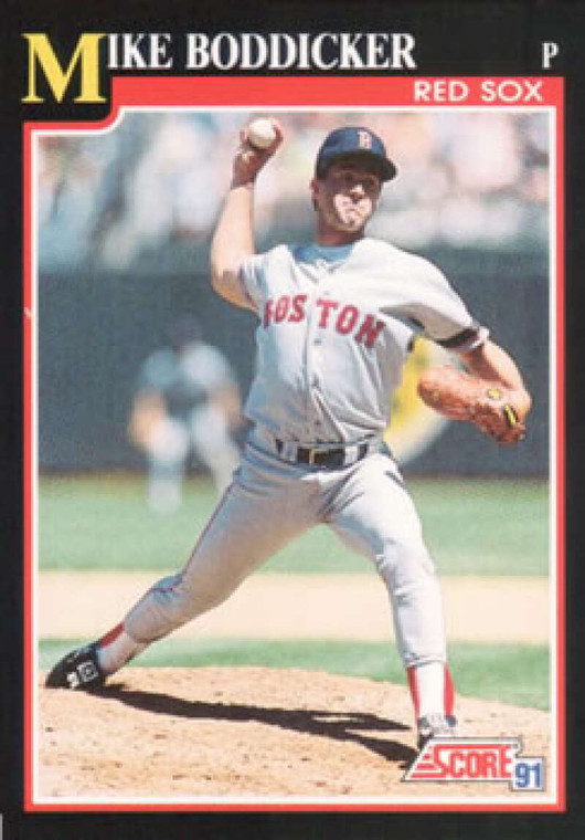 1991 Score #232 Mike Boddicker VG Boston Red Sox 