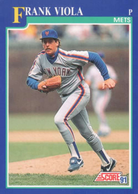 1991 Score #460 Frank Viola VG New York Mets 